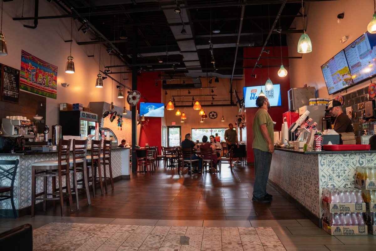 Inside Lorita's Fresh Mexican Food Cafe on Causeway Blvd in Tampa